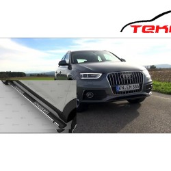 AUDİ Q3 2012-2018 YAN BASAMAK EMERALD SİYAH-ALUMİNYUM